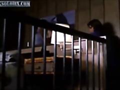 Violent video featuring two different retro rape scenes. First girl gets tag teamed by two guys as they tie her down to the bed, gag her, and eventually violate her. The second girl gets chased by her rapist who then catches her and forcefully rapes her from behind.
